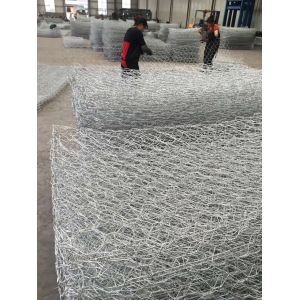 Buy cheap Silver Galvanized Steel Wire Gabion Box 1m - 2m Width from wholesalers