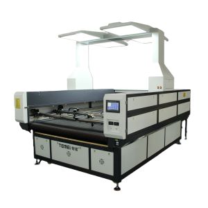 Buy cheap Inteligent Visual Patrol Co2 Textile Laser Cutting Machine With Dual Head product
