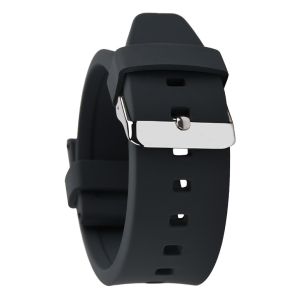 Buy cheap Flat 24mm Mens Rubber Watch Bands With Square Holes from wholesalers