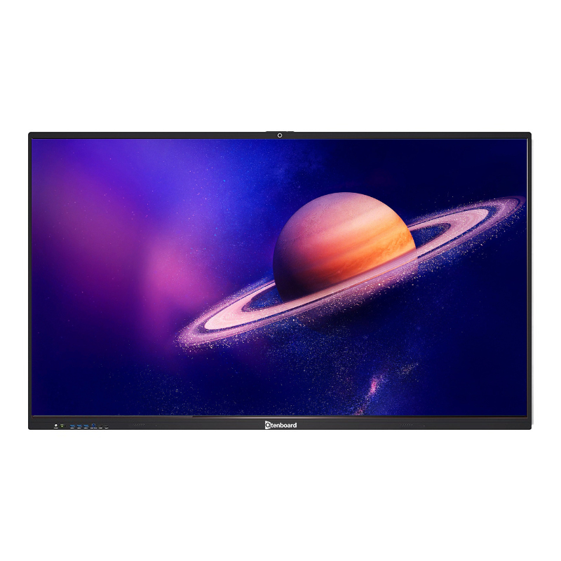 Buy cheap Qtenboard 4K Screen Interactive Monitor Ir Touch Oem Android System 65 75 Inches Interactive Flat Panel with Mobile Stand from wholesalers