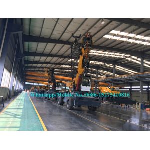 Buy cheap 55 Ton ZOOMLION  Rough Terrain Crane , Hydraulic Truck Cranes RT55 Single Cab Design from wholesalers