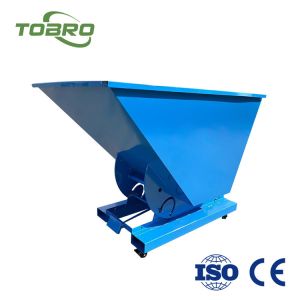 4ft Wide Self Dumping Hopper Forklift Bin Waste Management Skips