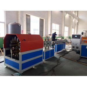 Buy cheap Deep Screw Channel Structure PVC Fibre Reinforced Pipe Extruder Line Making Machine from wholesalers