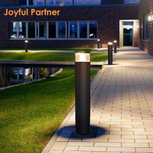 Buy cheap Outdoor IP65 Courtyard Path Cast Aluminum Bollard Light AC 220v DC 24v Bridgelux LED 3000K DIA 108MM*H 400/600/800/1000mm from wholesalers