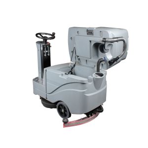 Buy cheap No Turning 110L Ride On Floor Scrubber Comfortable from wholesalers