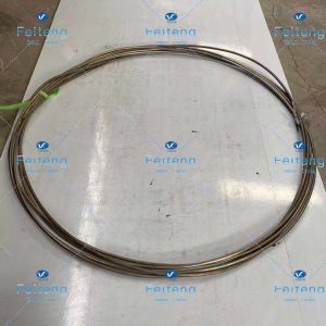 Buy cheap Gr1 Dia 6.0mm Pure Titanium Coil Wire Custom Length from wholesalers