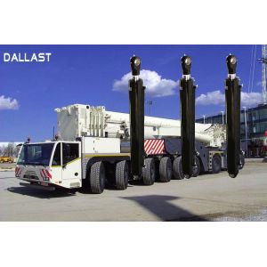 Customized FEE Double Rod Hydraulic Cylinder Double Acting ISO9001 Certification