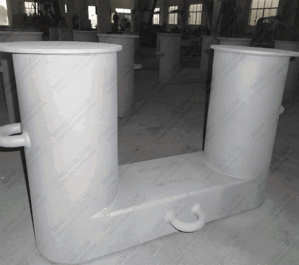 Quality JIS F2001 Marine Mooring Double Bollard for sale