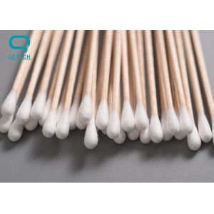 Buy cheap Industrial Grade Cotton Cleaning Swabs With Inherently Polymer Handle from wholesalers