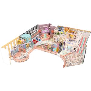 Buy cheap Customizable Theme Kids Indoor Playground Clear Patterns And Vivid Colors from wholesalers