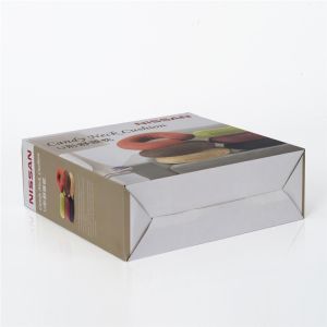 Corrugated Cardboard Boxes With Plastic Handle For U Shaped Neck Pillow Packing