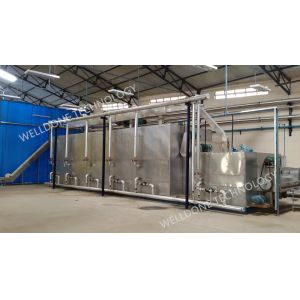 Multilayer Diesel Heating Agricultural Leaves Dehydrator Machine