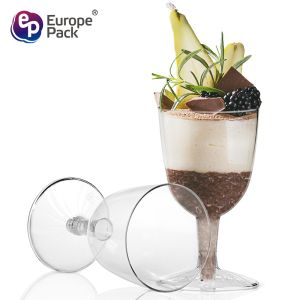 Buy cheap Hot selling 5oz transparent disposable goblet plastic cocktail cups from wholesalers
