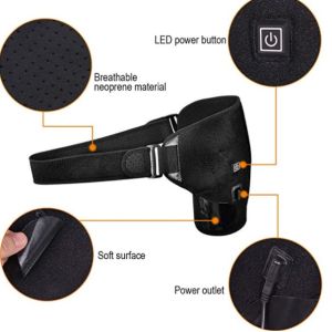 Buy cheap Graphene Electric Heated Shoulder Wrap USB Charging 55degree Temperature from wholesalers