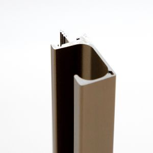 18mm Thinckness Furniture Hardware Aluminum Cabinet Handles