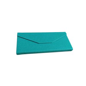 Buy cheap Blue Magnet Closure Folding Triangle Eyeglasses Case Sunglasses Packaging Box from wholesalers