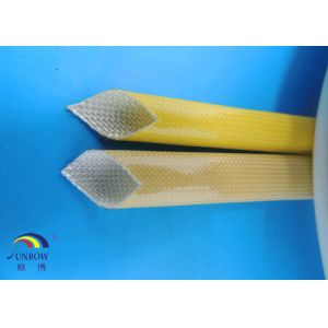 high temperature resistant PU Fiberglass Braided Sleeves for F Class Motors