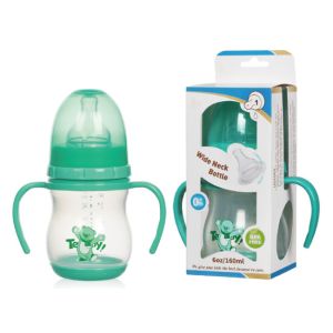 Buy cheap BPA Free 6oz 160ml Wide Neck Arc Polypropylene Baby Bottles from wholesalers