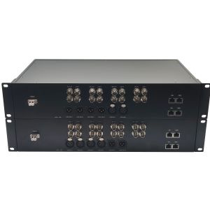 Buy cheap 12G-SDI Video/XLR Audio/Ethernet 4K Fiber Transmission Optical Converter for Blackmagic Design BMD Yellobrik from wholesalers