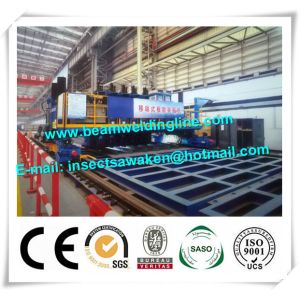 Buy cheap Hydraulic Longitudinal T Beam Welding Machine With Gantry Framework from wholesalers