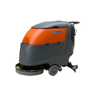 Buy cheap Hand-Push Walk Behind Floor Scrubber with 55L Solution Tank 60L Recovery Tank and 2000m2/h Efficiency from wholesalers