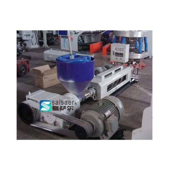 Buy cheap Single Screw Polymer Extruder Machine High Efficiency Pipe Extrusion Equipment from wholesalers
