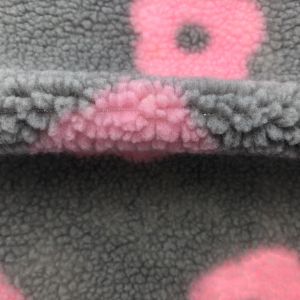 Customized Knitted Jacquard Sherpa Fabric for Customer Requirements