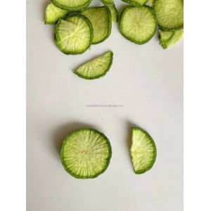 Green Turnip Slices Root Vegetable Chips Nutritious Lotus Root Chips