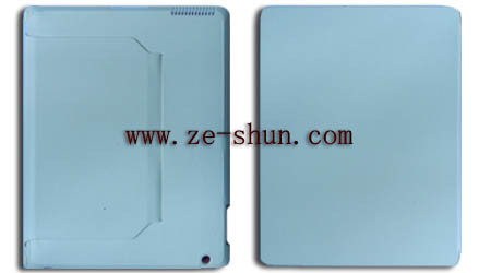 Buy cheap Standing type White / Light Blue Mobile PU Custom Cell Phone Covers For Ipad 2 / Ipad 3 from wholesalers
