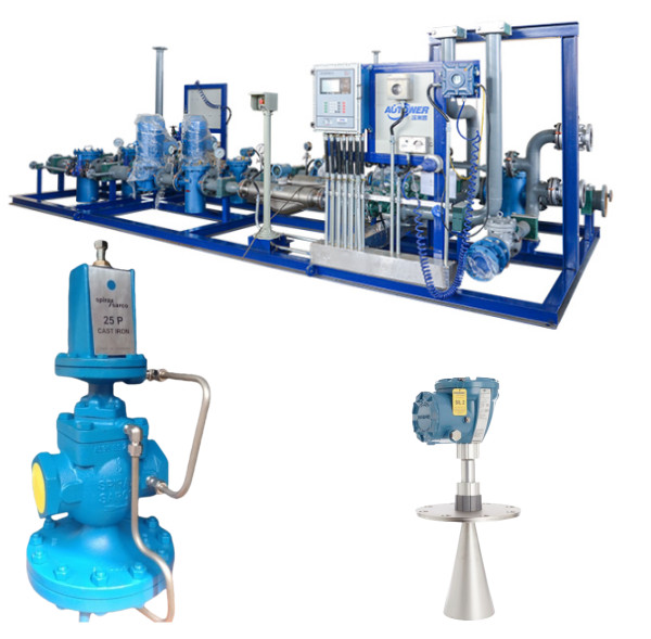 Quality SPIRAX SARCO Pilot Operated Pressure Regulator ½" to 4" 25P with Rose-mount Transmitter for Steam Control Valve Factory for sale