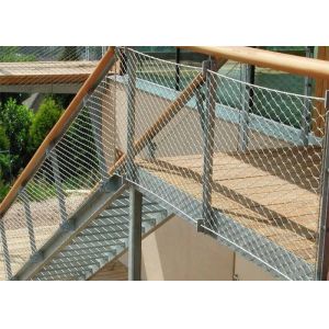 Buy cheap Security Architectural Wire Mesh , Flat Stainless Steel Architectural Woven Mesh from wholesalers