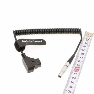 Black 2 Pin Lemo To D TAP Camera Power Cable Bartech Focus Device Receiver