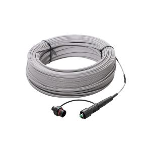 Buy cheap Mini SC/APC to SC/APC Simplex SM G657A1 FTTH Drop Cable from wholesalers