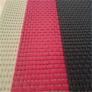 Buy cheap Reinforced PVC Polyester Mesh Fabric Heat Sealable High Durability product