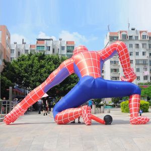 Buy cheap Promotional custom made pvc inflatable Spiderman big inflatable advertising display from wholesalers