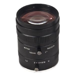 Buy cheap 1 16mm C mount 5 Megapixel Manul Iris Lens from wholesalers