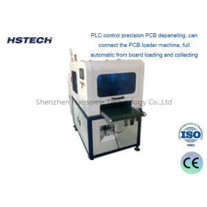 Full Automatic PCB Depaneling Equipment with Automatic Linear Circular Blade