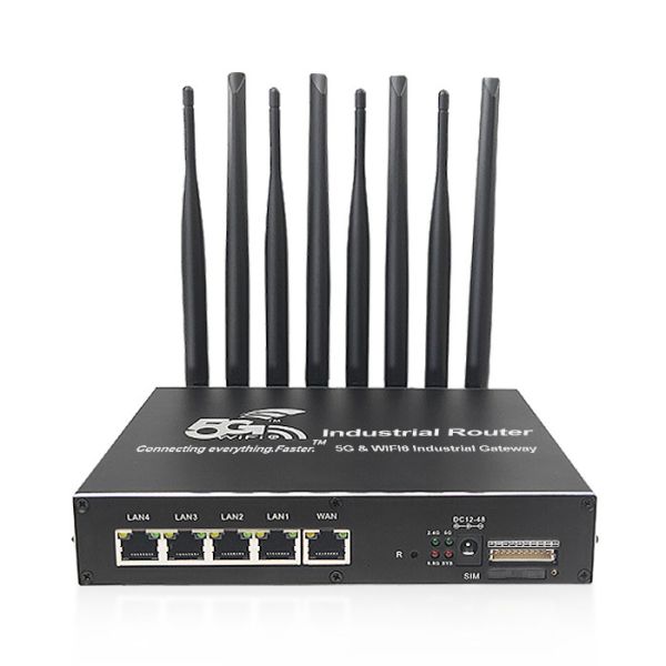 Quality Durable Q60 5G Industrial Router WiFi 6 VPN Practical Stable for sale