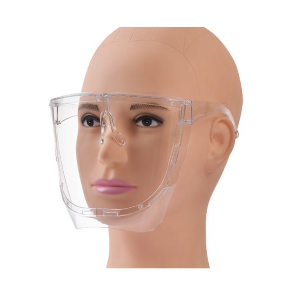 Quality Polycarbonate 40G Anti Splash Safety Transparent Face Shield for sale