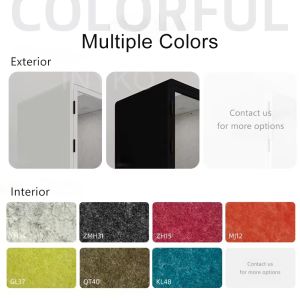 Buy cheap 35dB Sound Insulation Work Pod with 7-layer Acoustic Structure and 5 Year Warranty from wholesalers