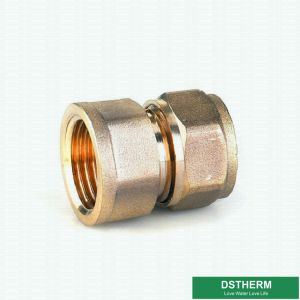 Buy cheap Brass Color Male Threaded Coupling Pex Fittings Customized Designs And Weight from wholesalers