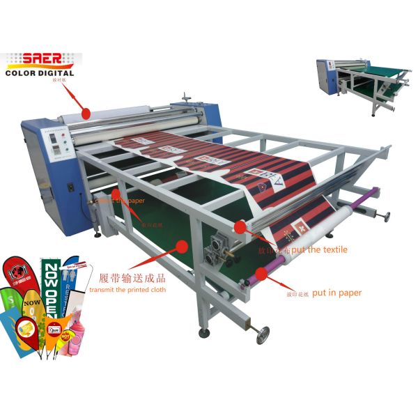 Buy cheap Flatbed Textile Calender Machine Sublimation Rotary Printing Transfer Machine from wholesalers