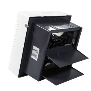 Buy cheap Plastic Blade White Wall Mounted Bathroom Extractor Suction Exhaust Fan for Home from wholesalers