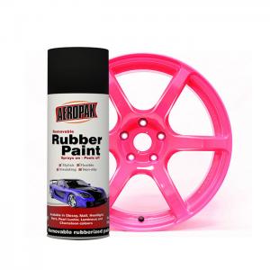 China Removable Rubber Paint Aeropak 400ml Bright Colors Car Coating on sale