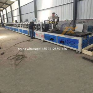 Buy cheap 21*41 Roll Forming Machine For Solar Structure Blue Portable Roll Forming Machine from wholesalers