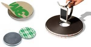 Buy cheap Professional Custom Disk Neodymium NdFeB Magnets with 3m Adhesive Tape with ISO14001 from wholesalers