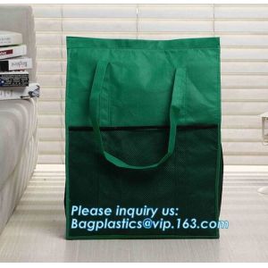 Buy cheap New design recycle rope handle non woven bag with eyelet, Customized printing non woven bag flat punch bag for shoes&gar from wholesalers