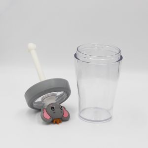 Buy cheap BPA Free FDA Approved Childrens Straw Water Bottle With Screw Lid product