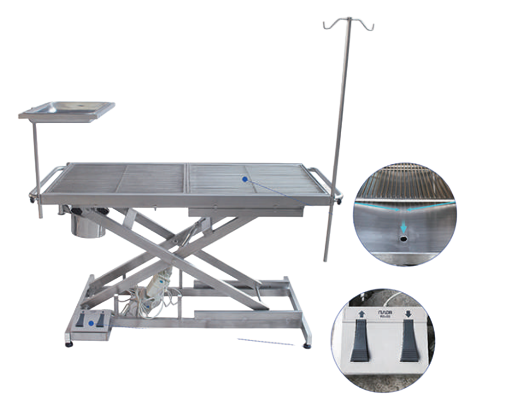 Buy cheap Easy To Clean Pet Operating Table V - X - Electric Lift Operating Table from wholesalers