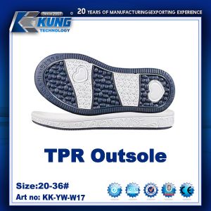 Odorless TPR EVA Outer Sole Nontoxic Anti Abrasion Practical